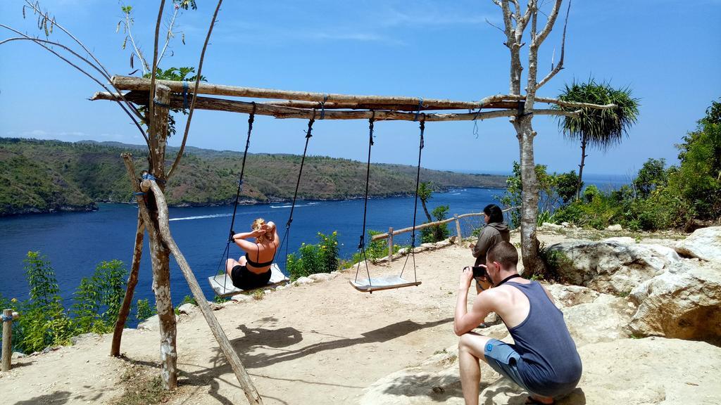 Ceningan Cliff Inn Ceningan Island Bagian luar foto