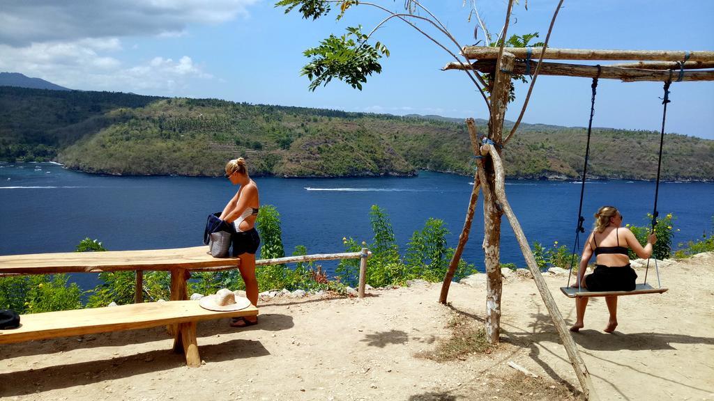 Ceningan Cliff Inn Ceningan Island Bagian luar foto